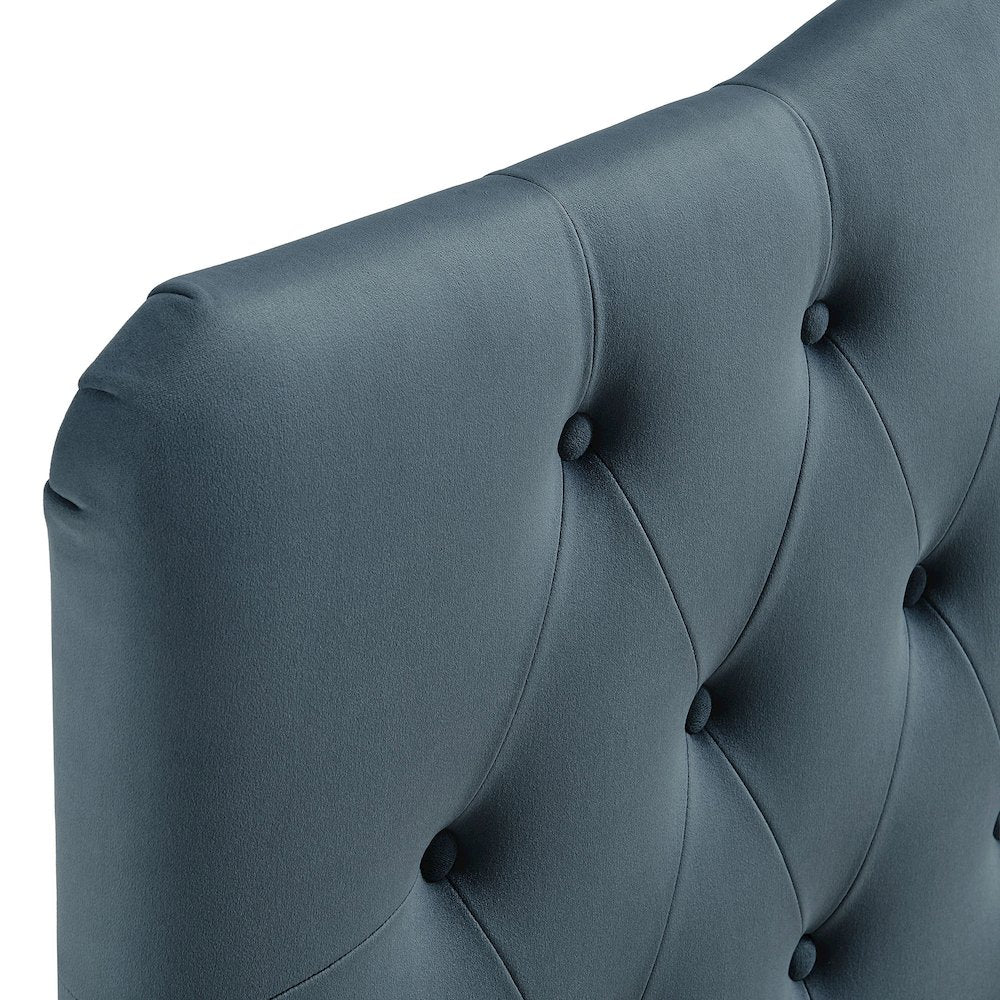 Annabel Stain-Resistant Performance Velvet King Headboard