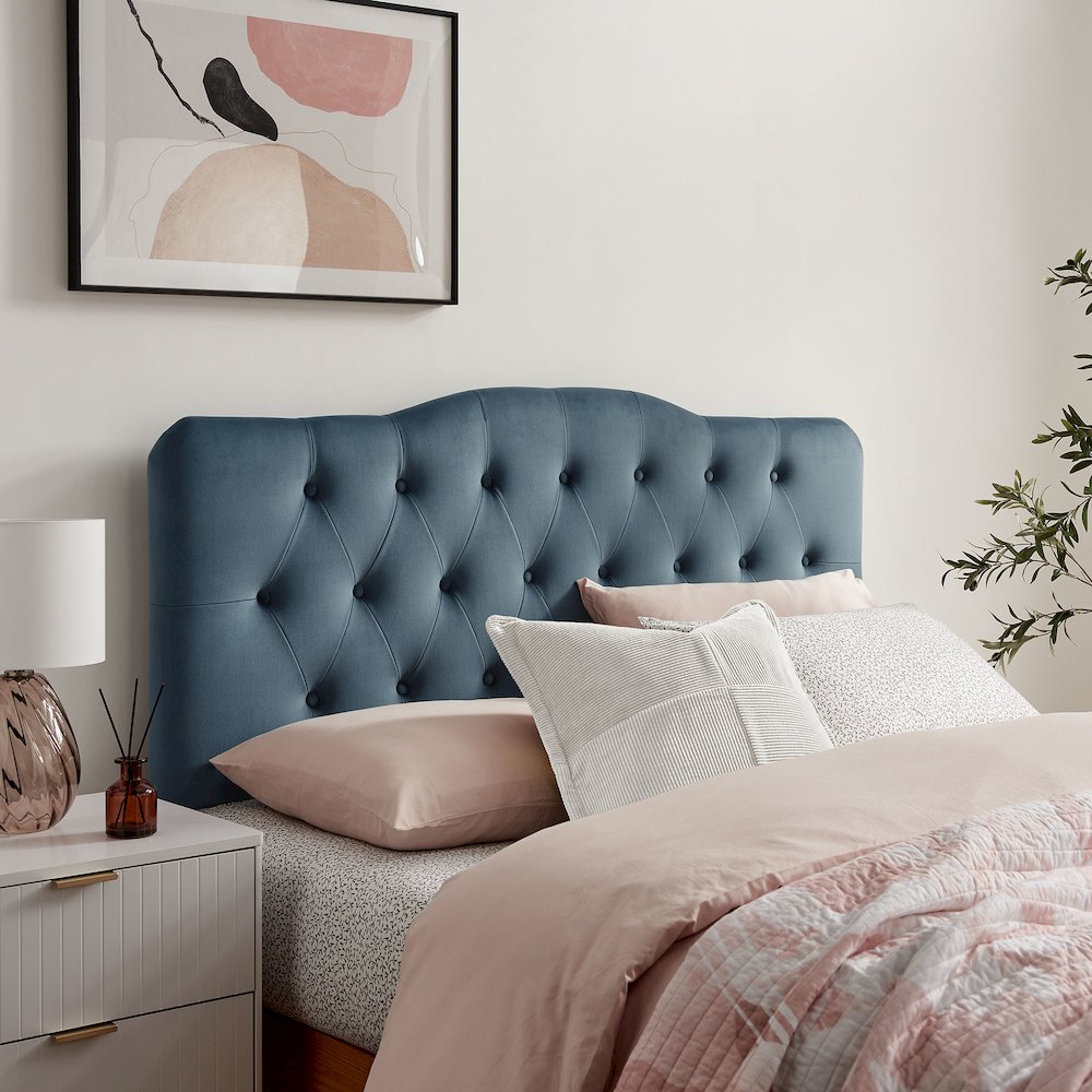 Annabel Stain-Resistant Performance Velvet King Headboard