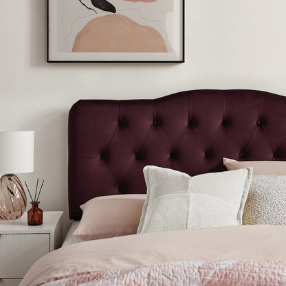 Annabel Stain-Resistant Performance Velvet King Headboard