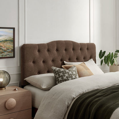 Annabel Premium Linen Blend King Headboard