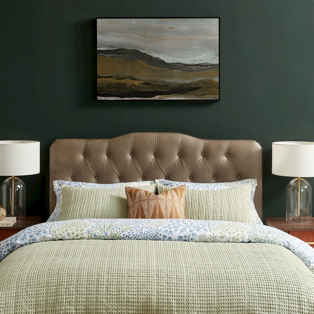 Annabel Vegan Leather King Headboard