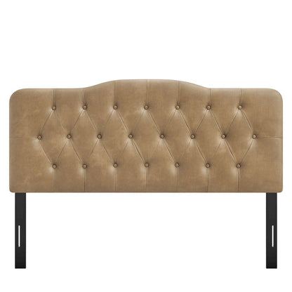 Annabel Vegan Leather King Headboard