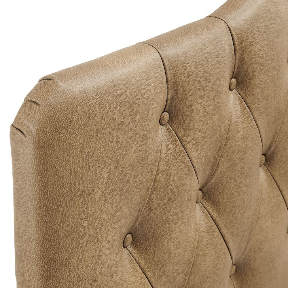 Annabel Vegan Leather King Headboard