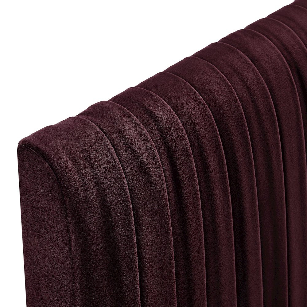 Eloise Stain-Resistant Performance Velvet Full Headboard