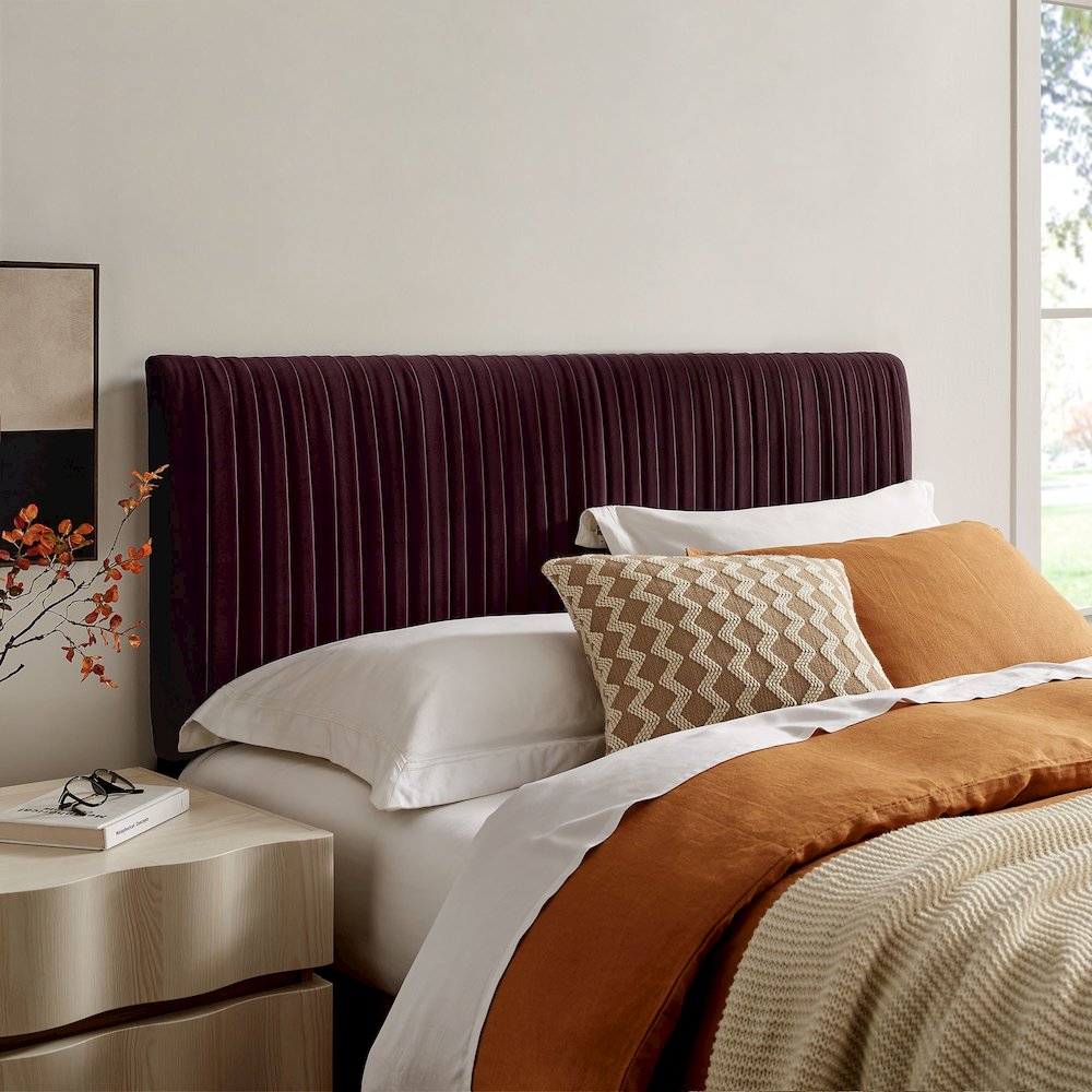 Eloise Stain-Resistant Performance Velvet Full Headboard