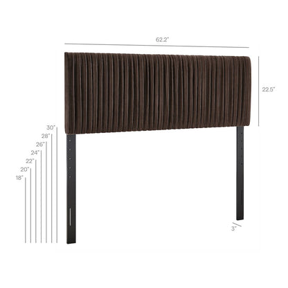 Eloise Stain-Resistant Performance Velvet Queen Headboard