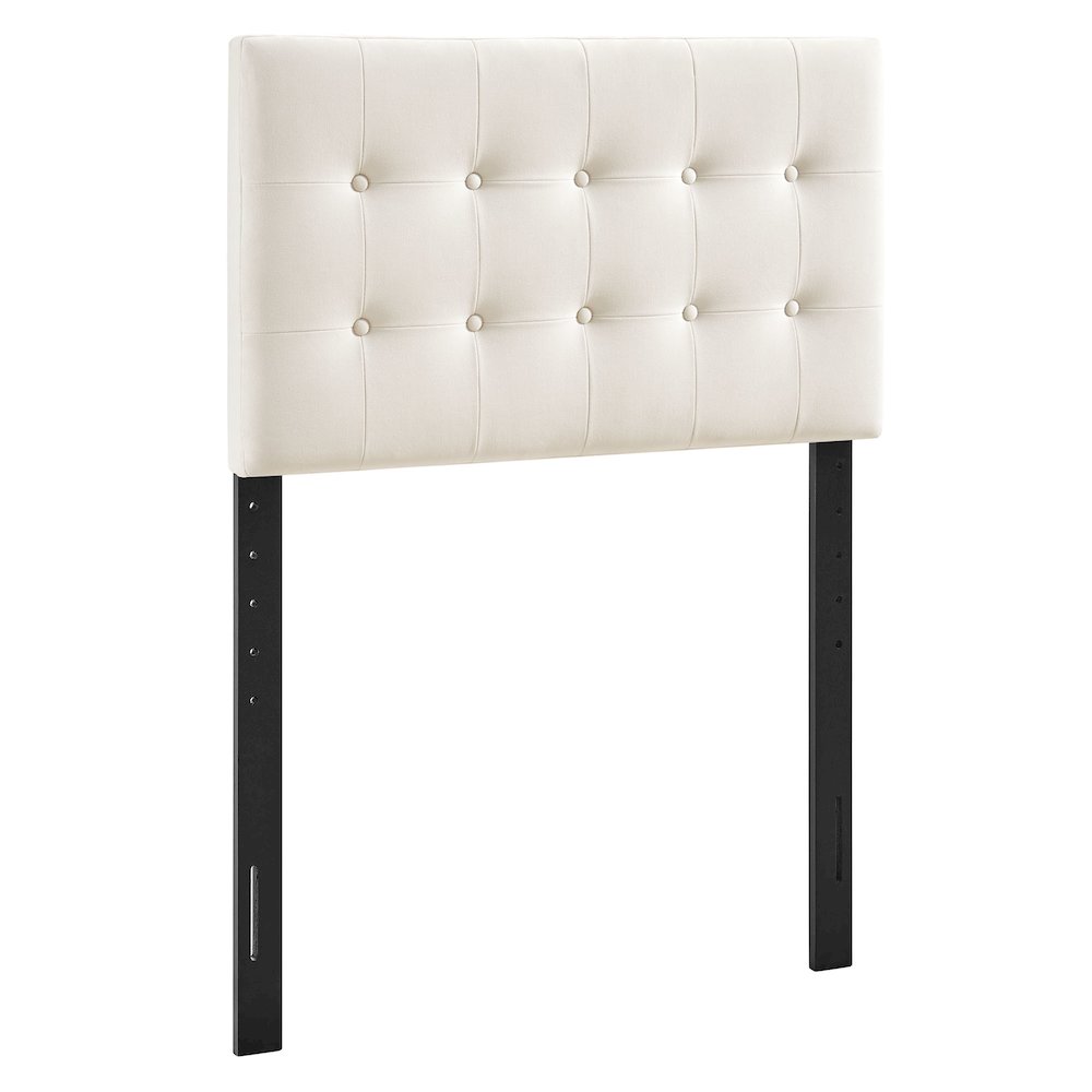 Emily Stain-Resistant Performance Velvet Twin Size Headboard