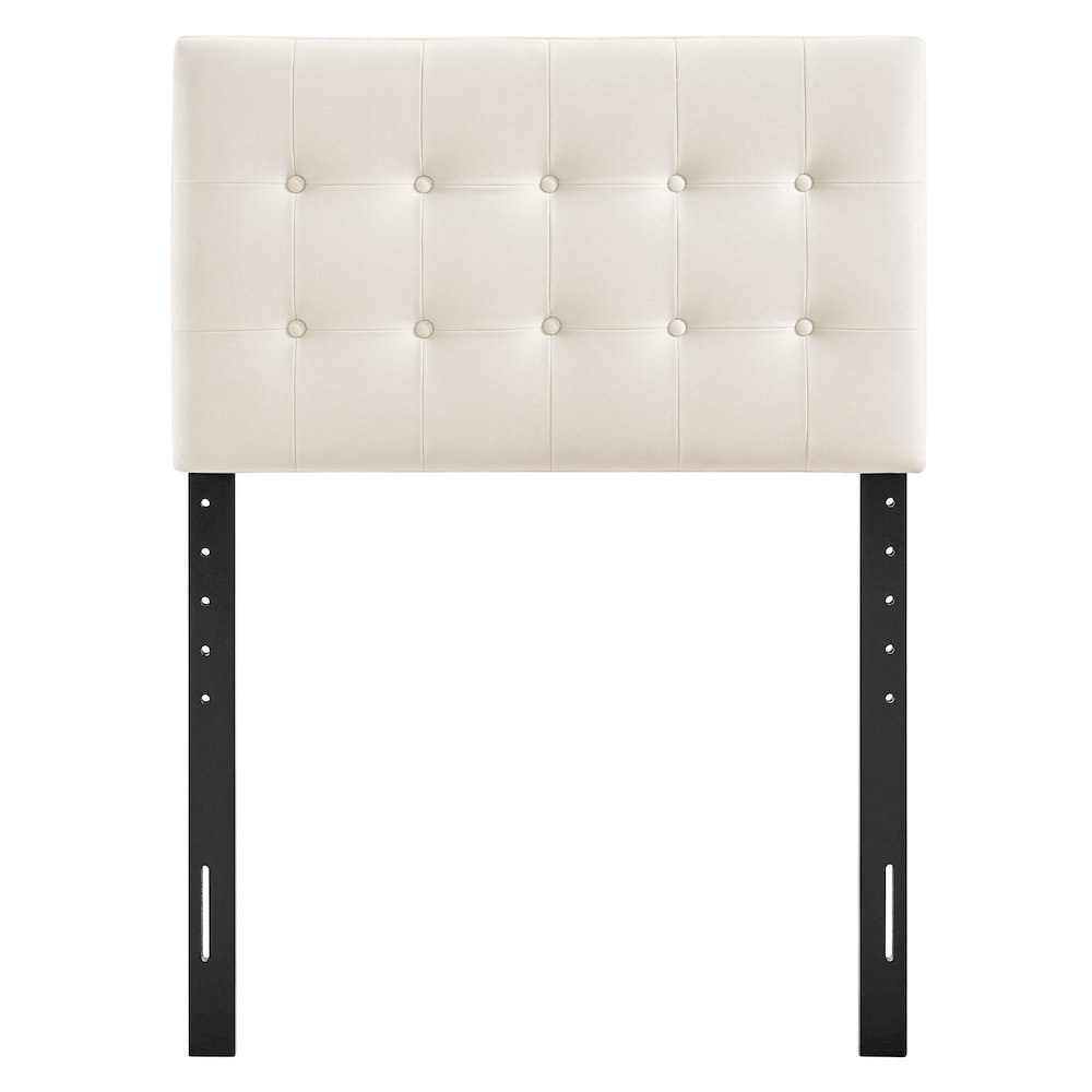Emily Stain-Resistant Performance Velvet Twin Size Headboard