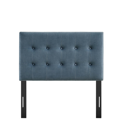 Emily Stain-Resistant Performance Velvet Twin Size Headboard