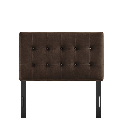 Emily Stain-Resistant Performance Velvet Twin Size Headboard