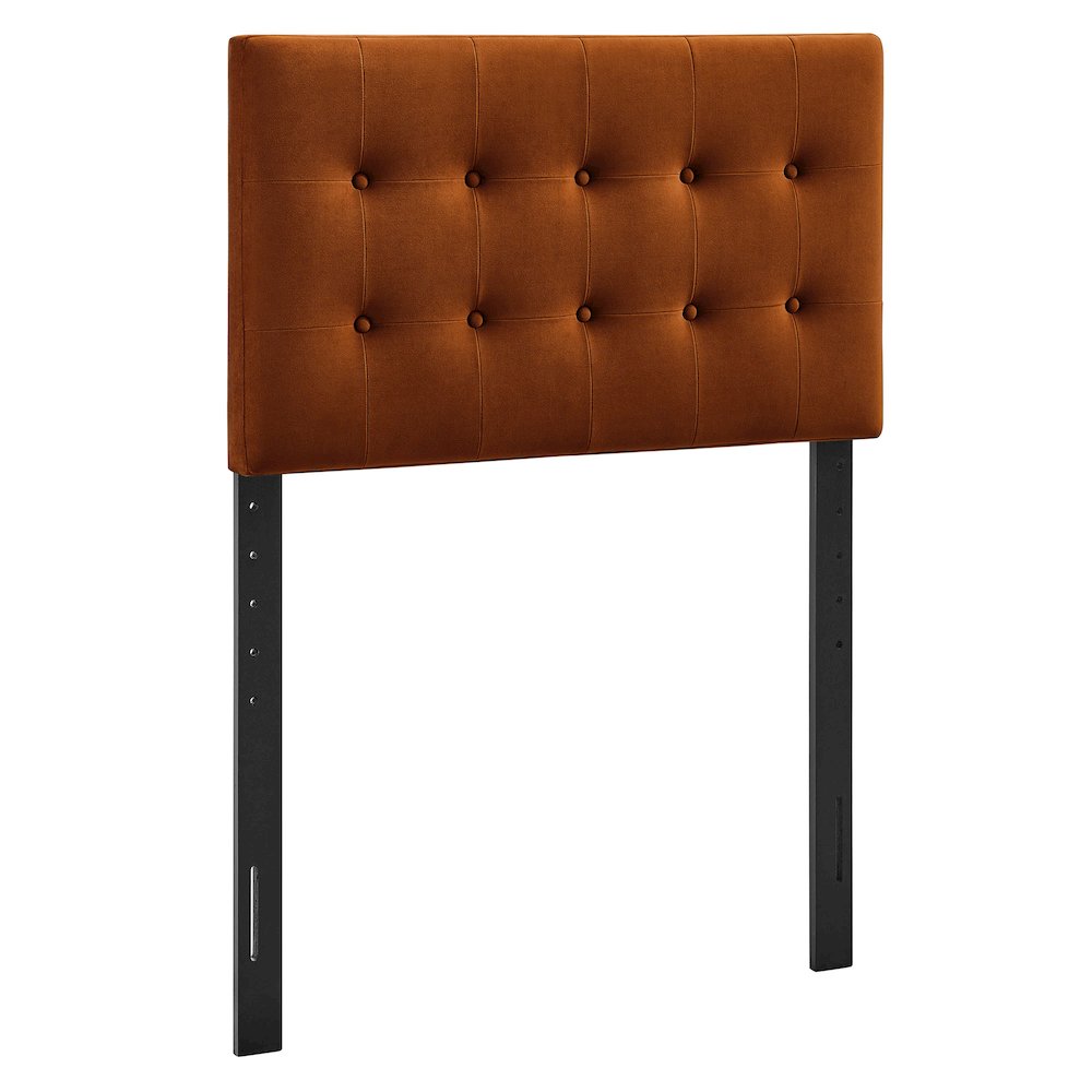 Emily Stain-Resistant Performance Velvet Twin Size Headboard