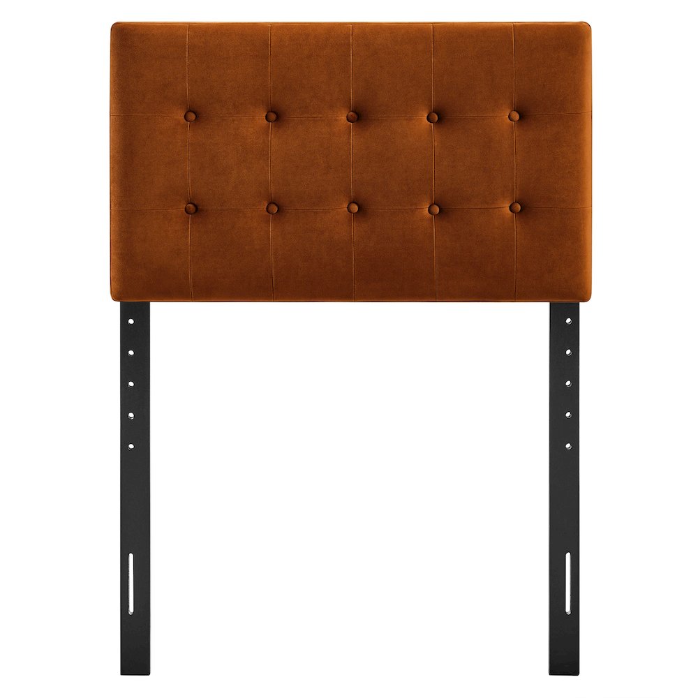 Emily Stain-Resistant Performance Velvet Twin Size Headboard