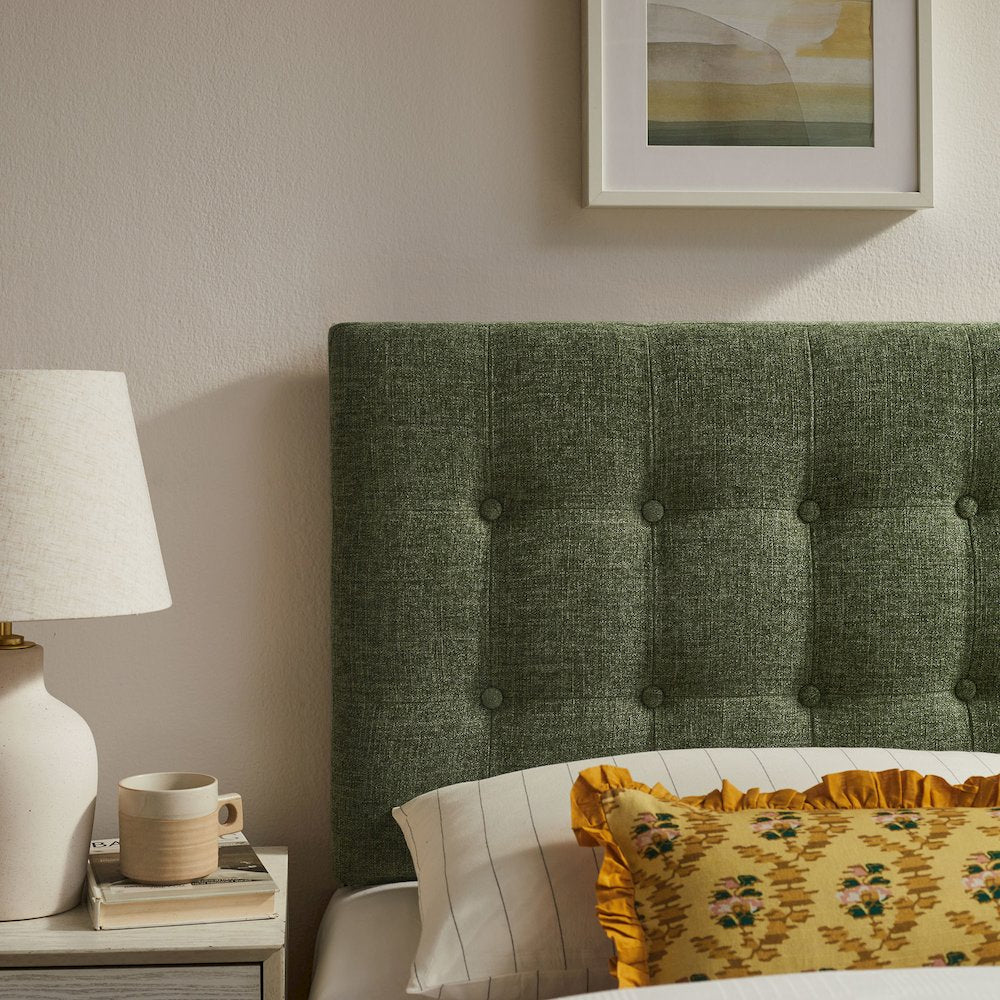 Emily Fabric Upholstered Twin Size Headboard