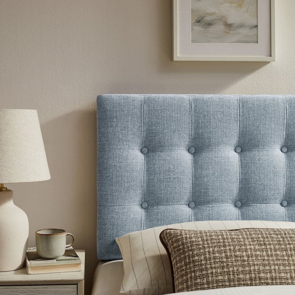 Emily Fabric Upholstered Twin Size Headboard