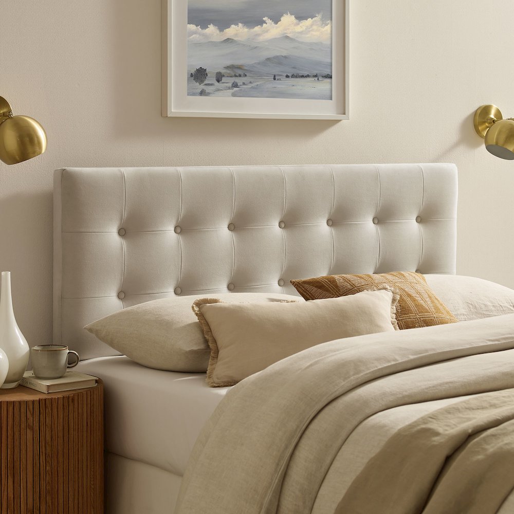 Emily Stain-Resistant Performance Velvet Full Size Headboard