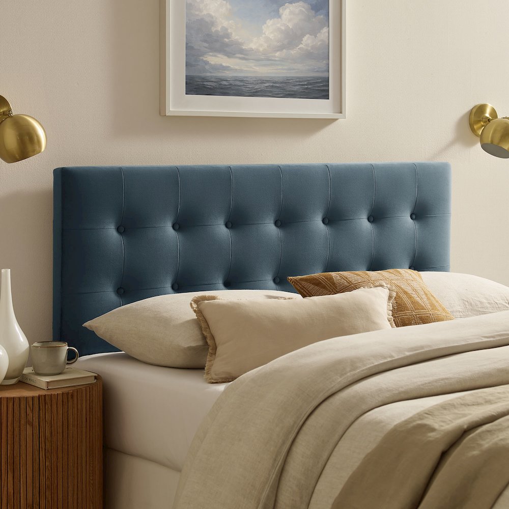Emily Stain-Resistant Performance Velvet Full Size Headboard