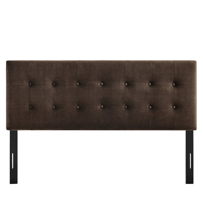 Emily Stain-Resistant Performance Velvet Full Size Headboard