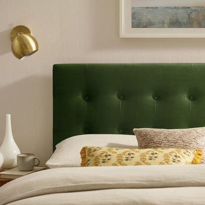 Emily Stain-Resistant Performance Velvet Full Size Headboard
