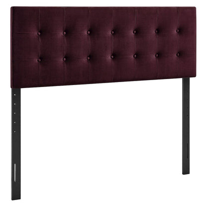 Emily Stain-Resistant Performance Velvet Full Size Headboard