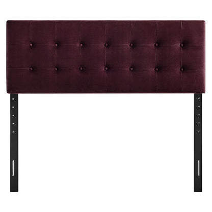 Emily Stain-Resistant Performance Velvet Full Size Headboard