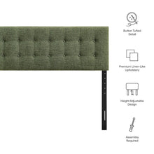 Emily Fabric Upholstered Full Size Headboard