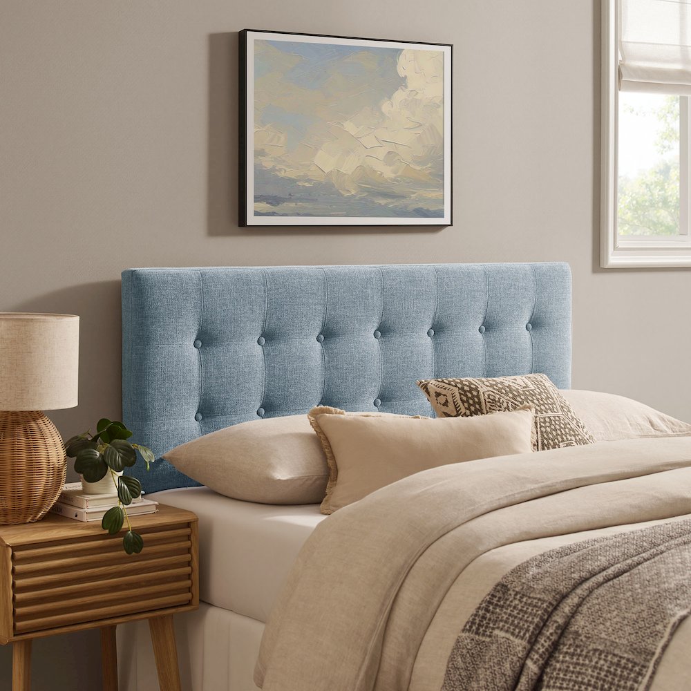 Emily Fabric Upholstered Full Size Headboard