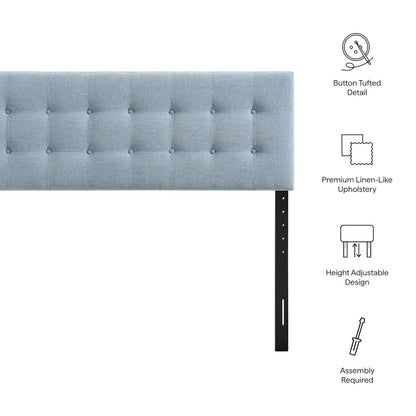 Emily Fabric Upholstered Full Size Headboard
