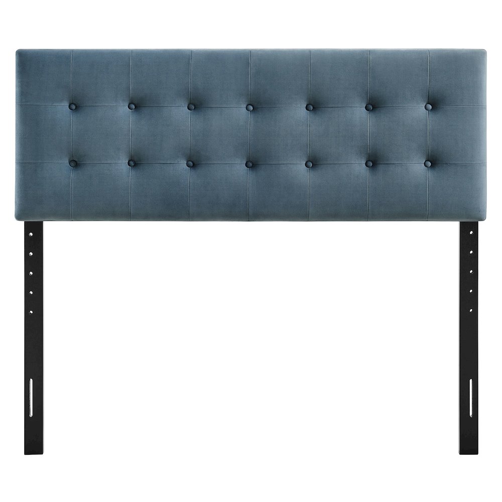 Emily Stain-Resistant Performance Velvet Queen Size Headboard