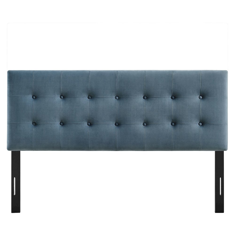 Emily Stain-Resistant Performance Velvet Queen Size Headboard