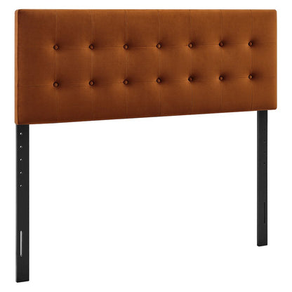Emily Stain-Resistant Performance Velvet Queen Size Headboard