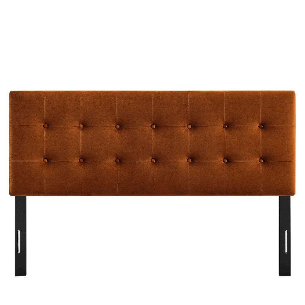 Emily Stain-Resistant Performance Velvet Queen Size Headboard