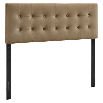 Emily Stain-Resistant Performance Velvet Queen Size Headboard