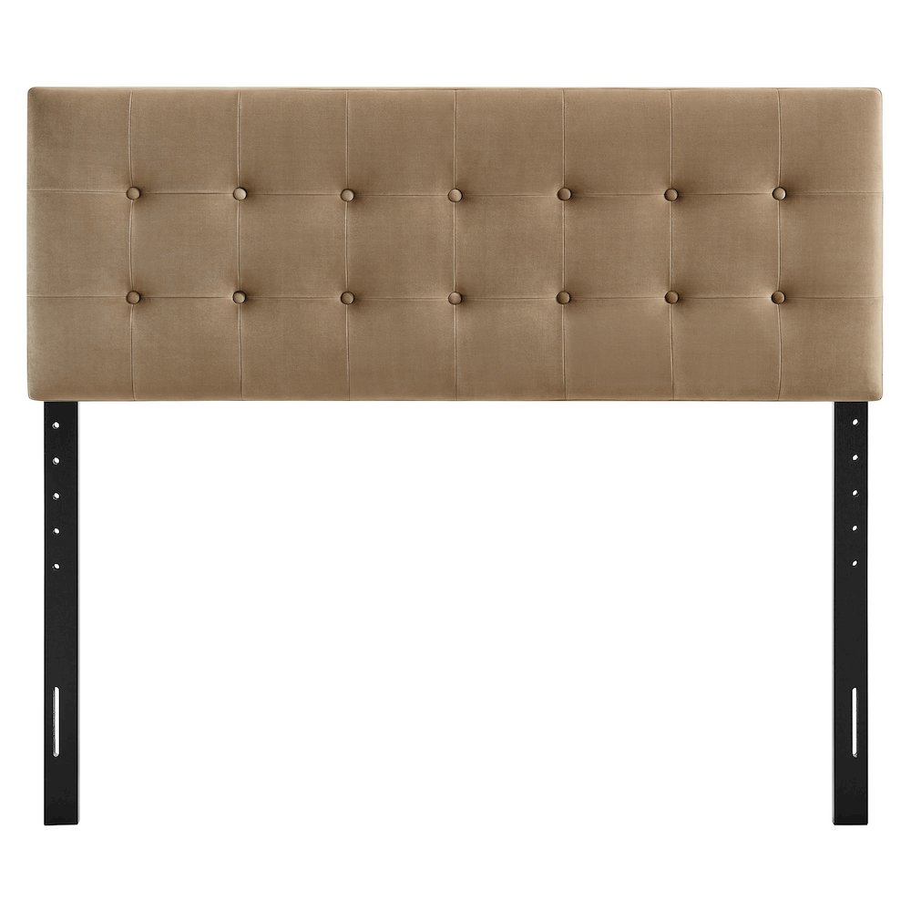 Emily Stain-Resistant Performance Velvet Queen Size Headboard