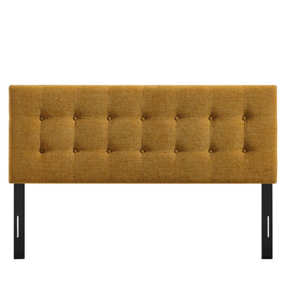Emily Fabric Upholstered Queen Size Headboard
