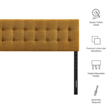 Emily Fabric Upholstered Queen Size Headboard