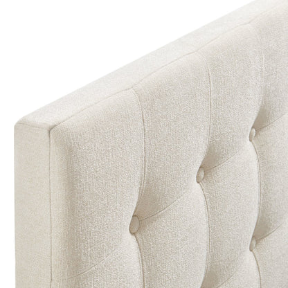Emily Fabric Upholstered Queen Size Headboard