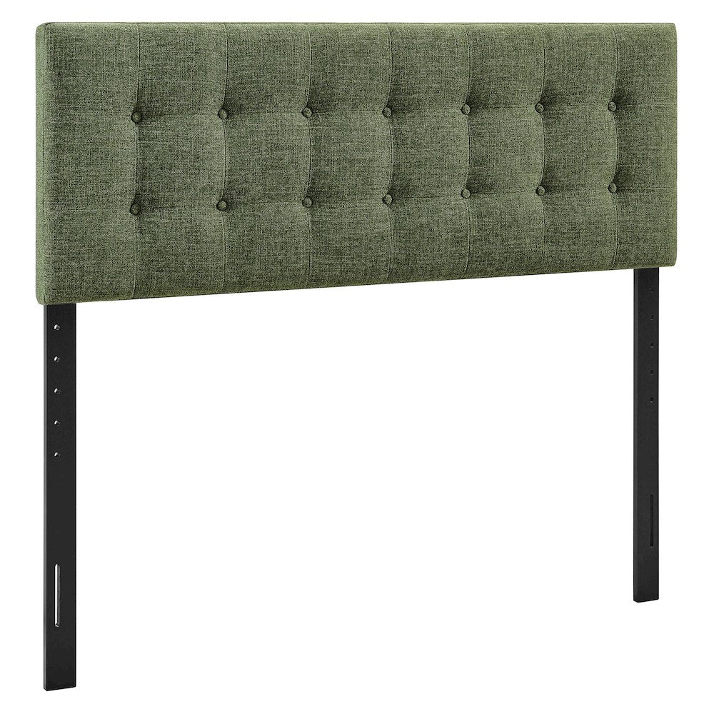 Emily Fabric Upholstered Queen Size Headboard