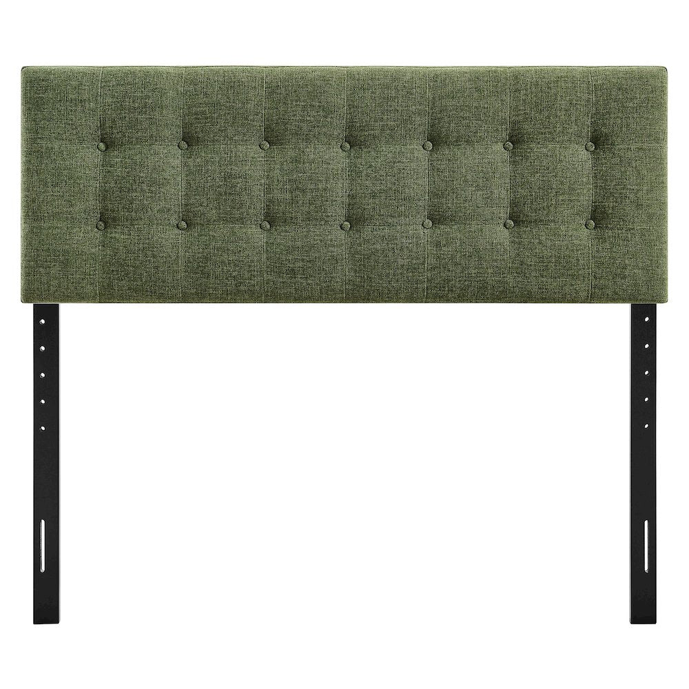 Emily Fabric Upholstered Queen Size Headboard