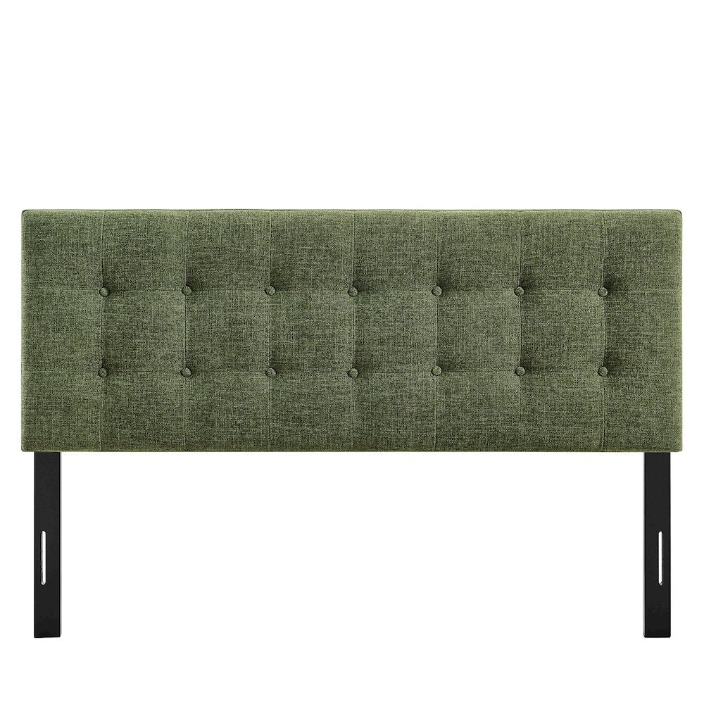 Emily Fabric Upholstered Queen Size Headboard