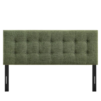 Emily Fabric Upholstered Queen Size Headboard