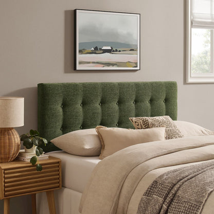 Emily Fabric Upholstered Queen Size Headboard