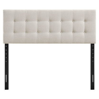 Emily Fabric Upholstered Queen Size Headboard