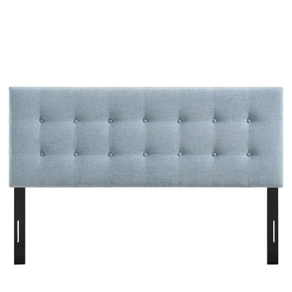 Emily Fabric Upholstered Queen Size Headboard