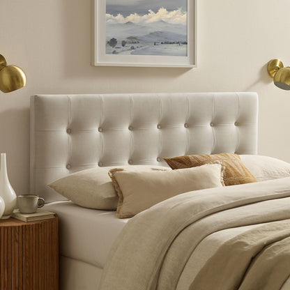 Emily Stain-Resistant Performance Velvet King Size Headboard