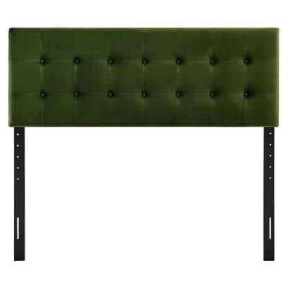 Emily Stain-Resistant Performance Velvet King Size Headboard