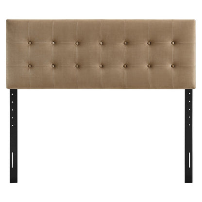 Emily Stain-Resistant Performance Velvet King Size Headboard