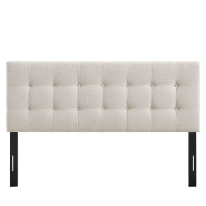 Emily Fabric Upholstered King Size Headboard