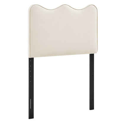 Athena Stain-Resistant Performance Velvet Twin Size Headboard