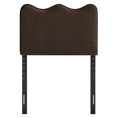 Athena Stain-Resistant Performance Velvet Twin Size Headboard