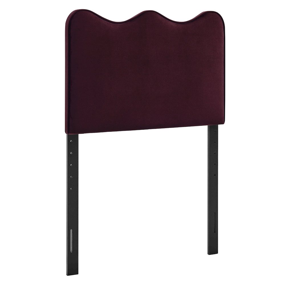 Athena Stain-Resistant Performance Velvet Twin Size Headboard